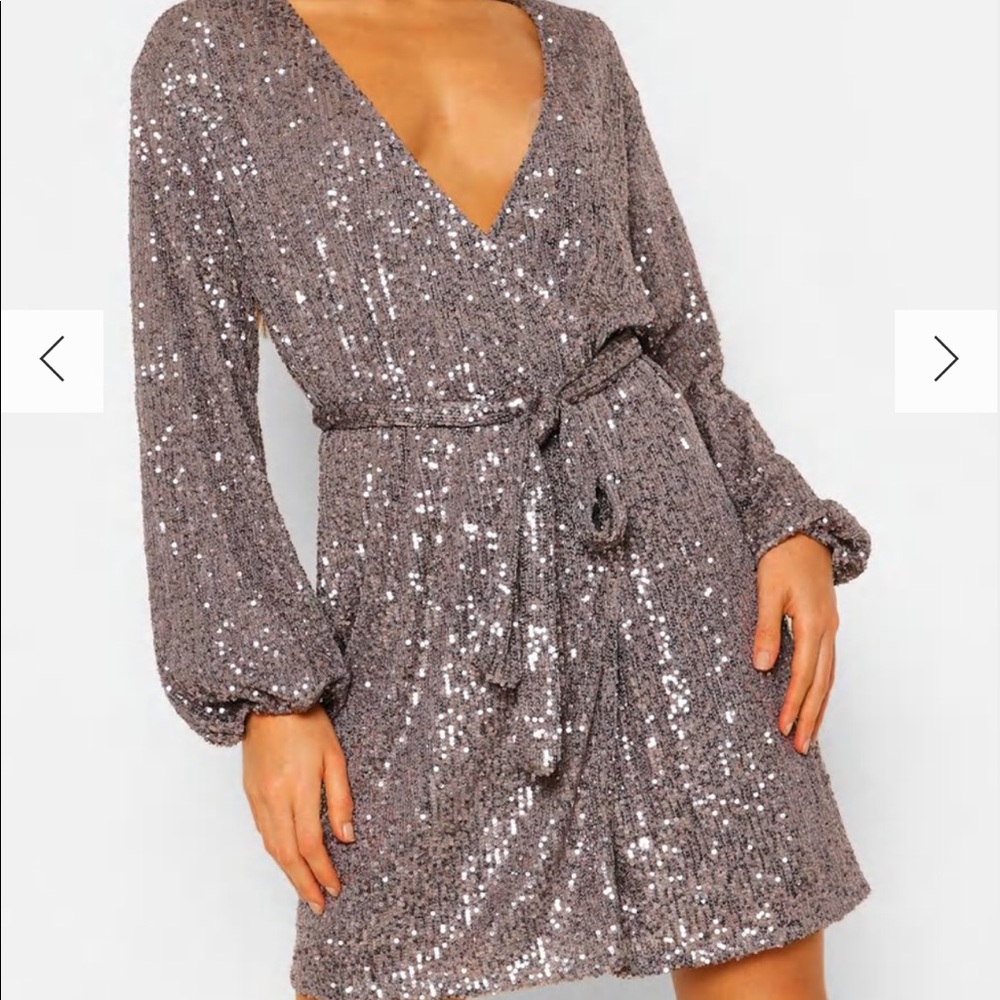 Like New Tall Belted Sequin Dress Lulus, ASUS, Long Tall Sally